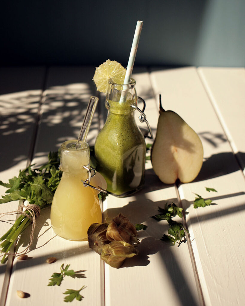 owocowe napoje, stylizacja kulinarna, Mag Bee Fotografia produktowa
