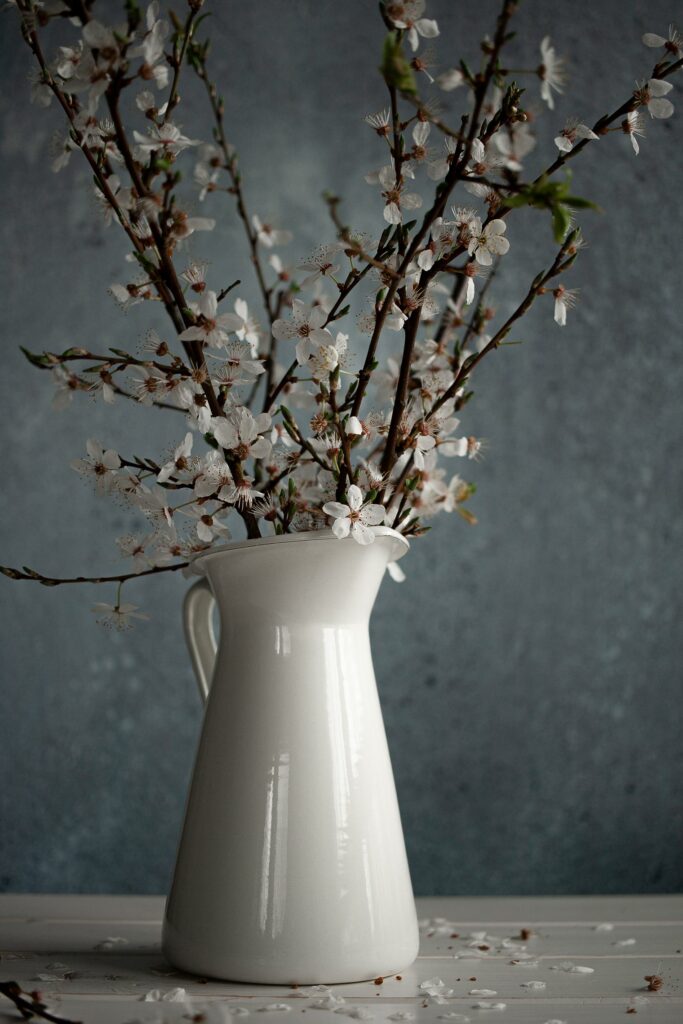 wazon z kwiatami, sesja, Mag Bee Fotografia produktowa