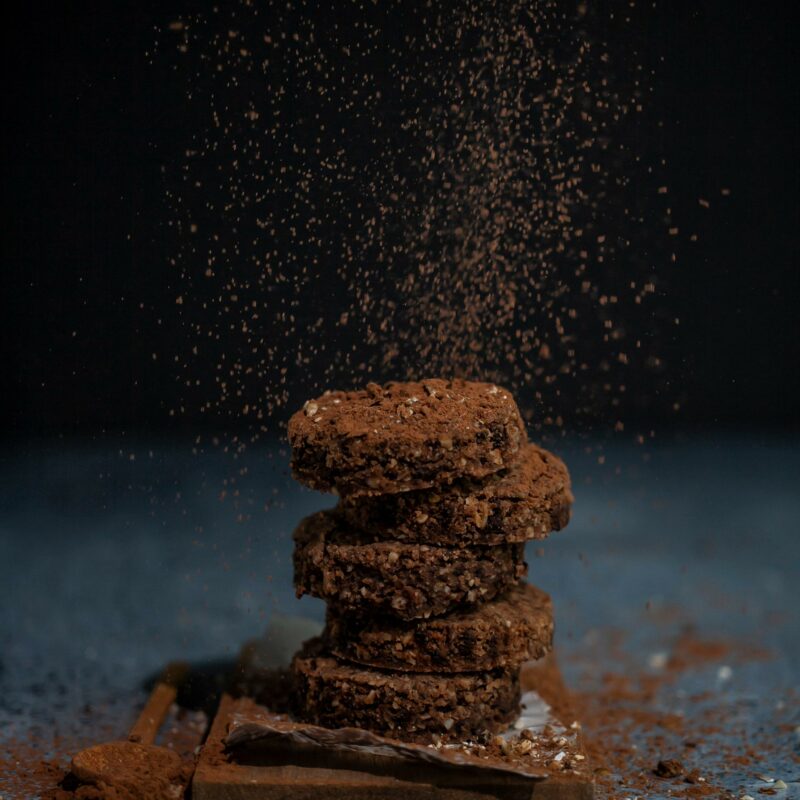 ciastka z kakao, Mag Bee fotografia produktowa