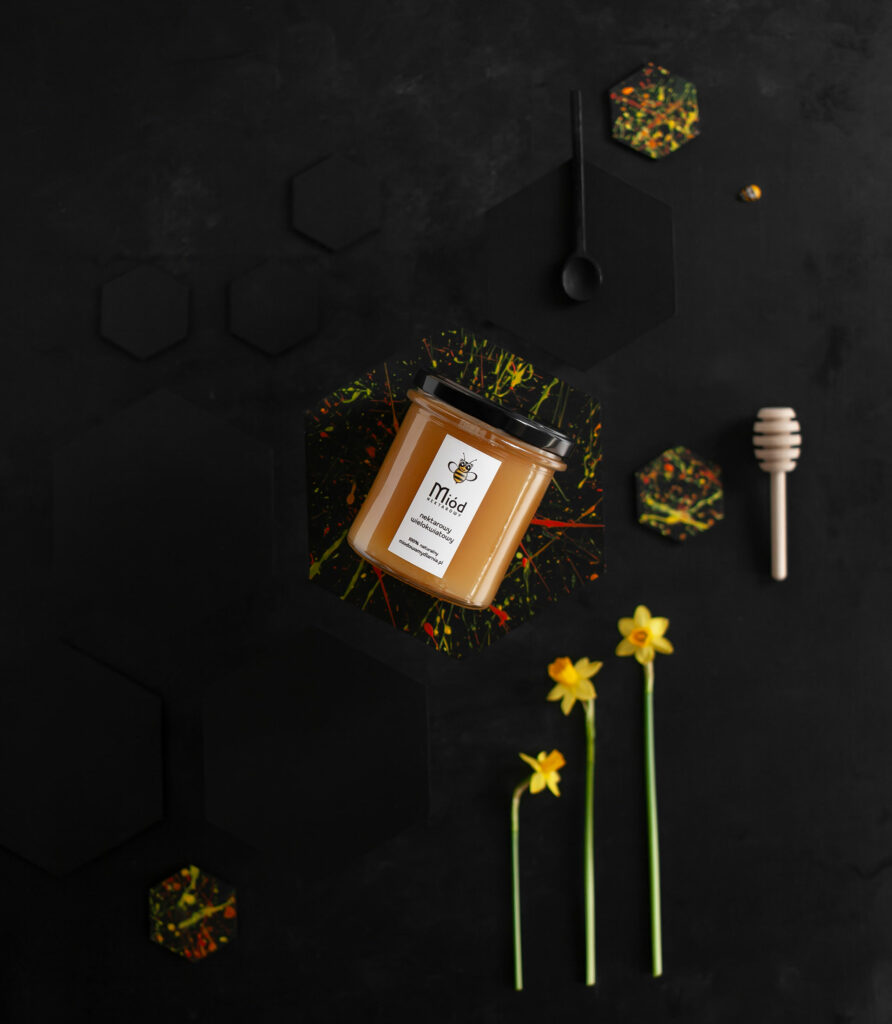 miód wielokwiatowy, Mag Bee fotografia produktowa