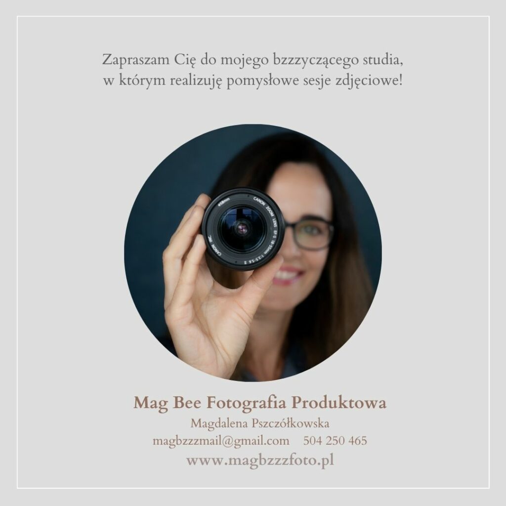 o mnie, Mag Bee fotografia produktowa