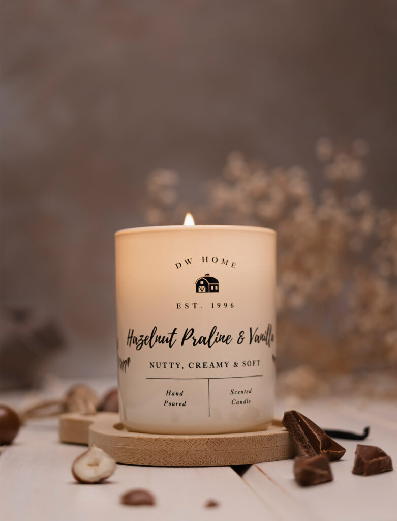 sesja produktowa świec zapachowych, Mag Bee fotografia produktowa