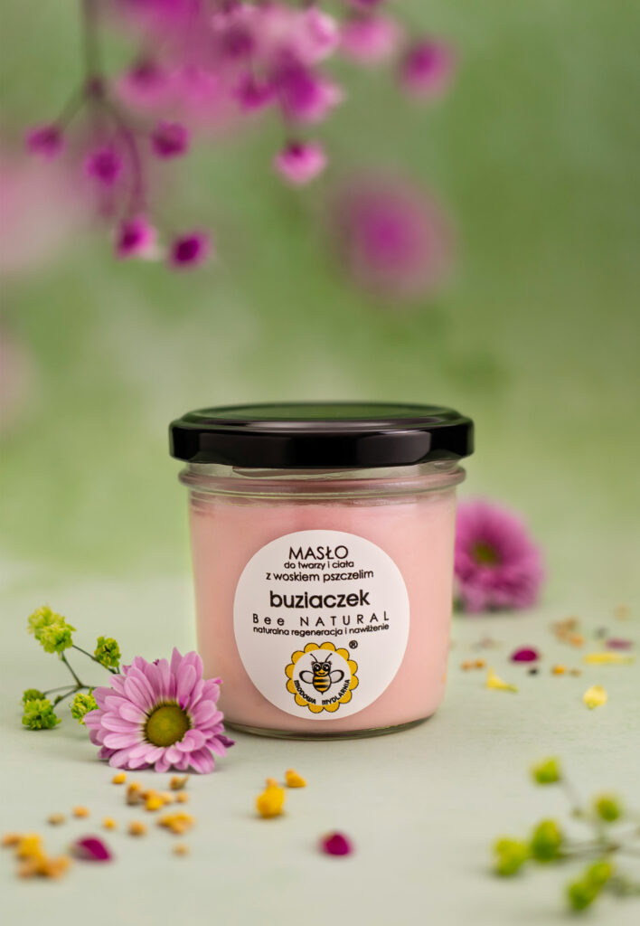 sesja kosmetyków naturalnych, Mag Bee fotografia produktowa