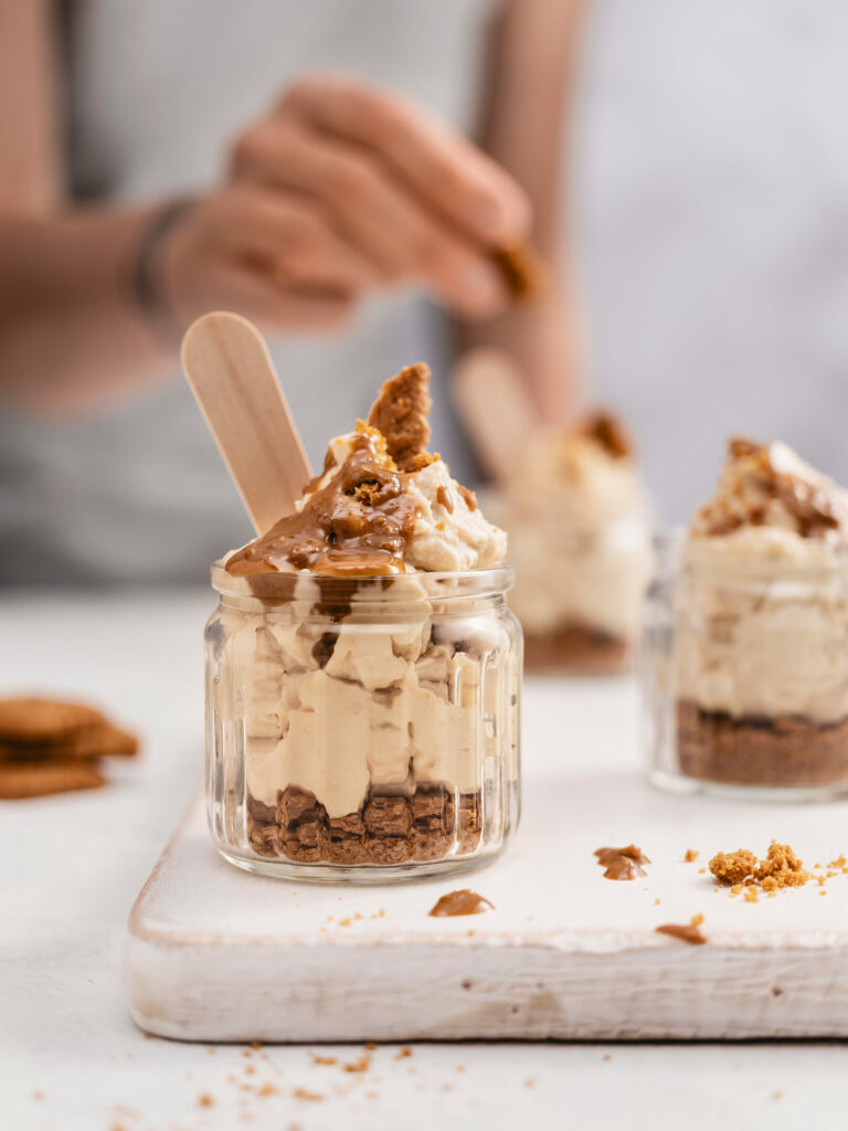 sesja deseru z ciastek Lotus Biscoff, Mag Bee fotografia produktowa