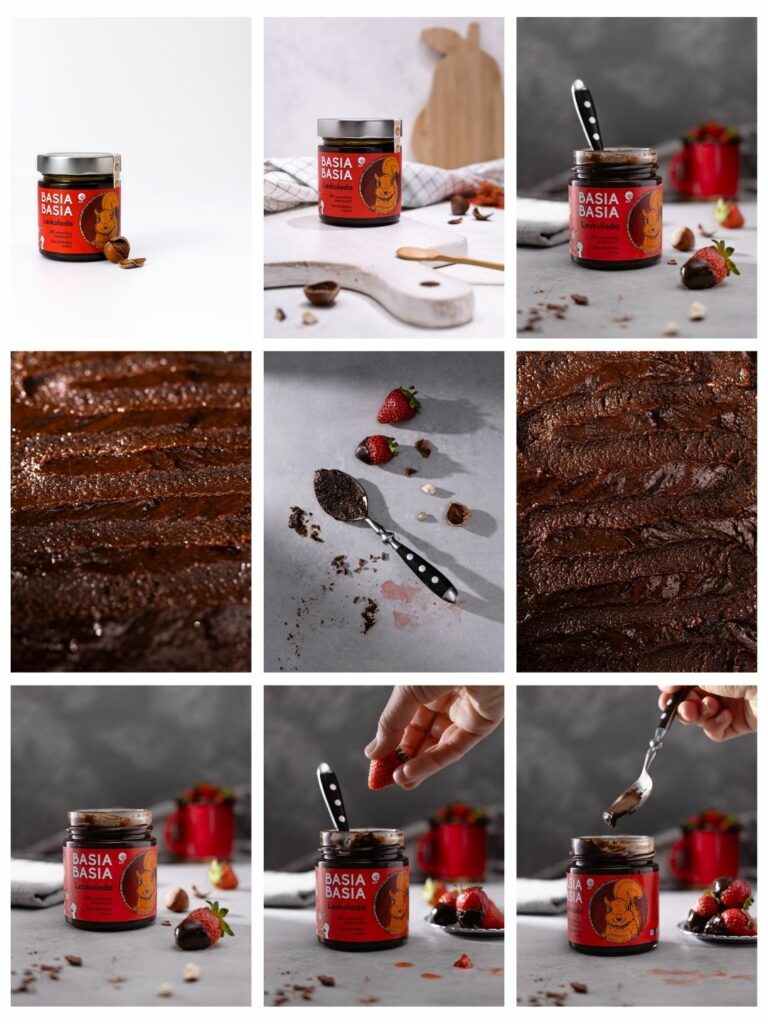 kolaż zdjęć produktowych, Mag Bee fotografia produktowa