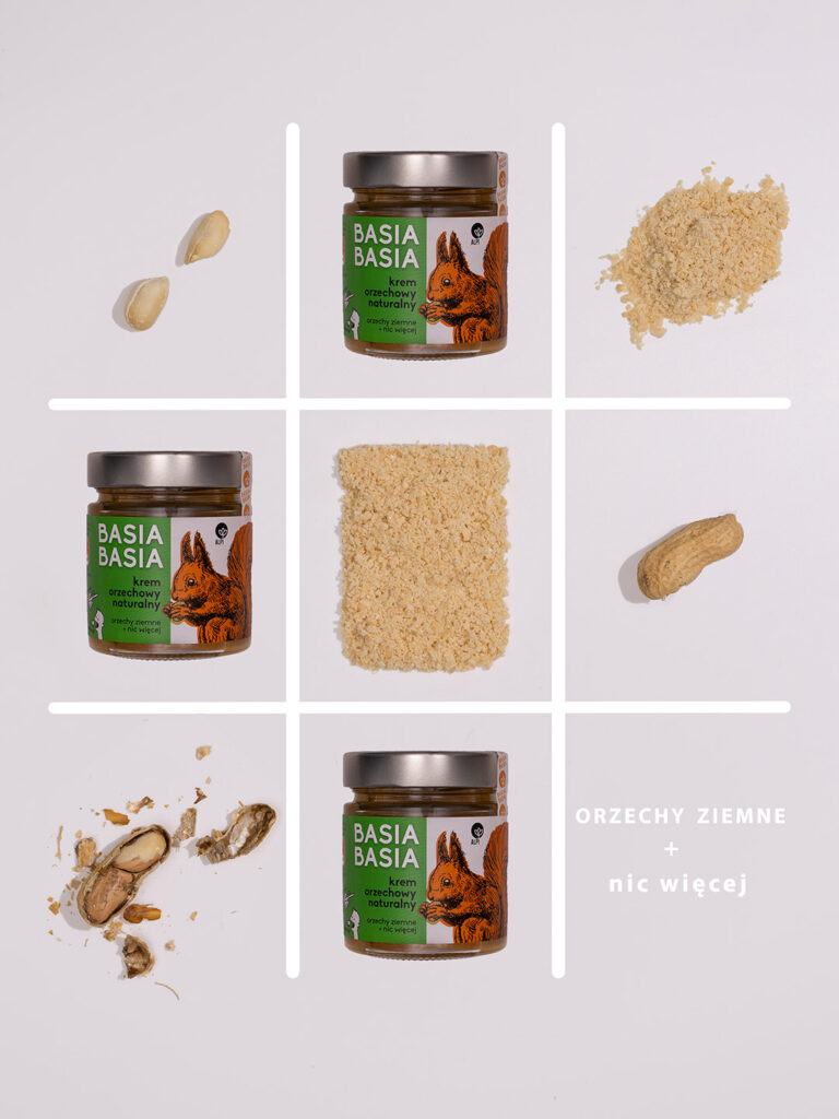 stop motion kremu BASIA BASIA, Mag Bee fotografia produktowa