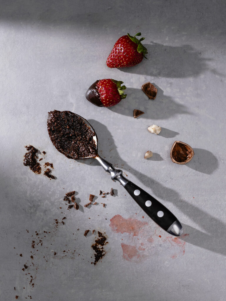 flatlay, sesja kremu Laskolada, Mag Bee fotografia produktowa