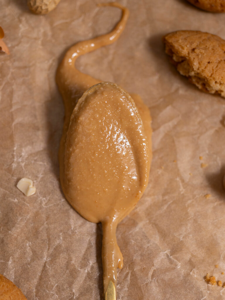 swatch kremu orzechowego, Mag Bee fotografia produktowa