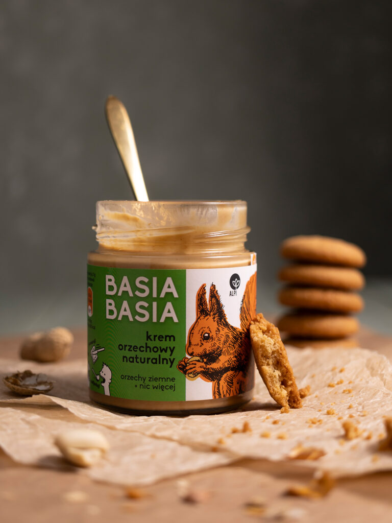 sesja kulinarna kremu orzechowego BASIA BASIA, Mag Bee fotografia produktowa