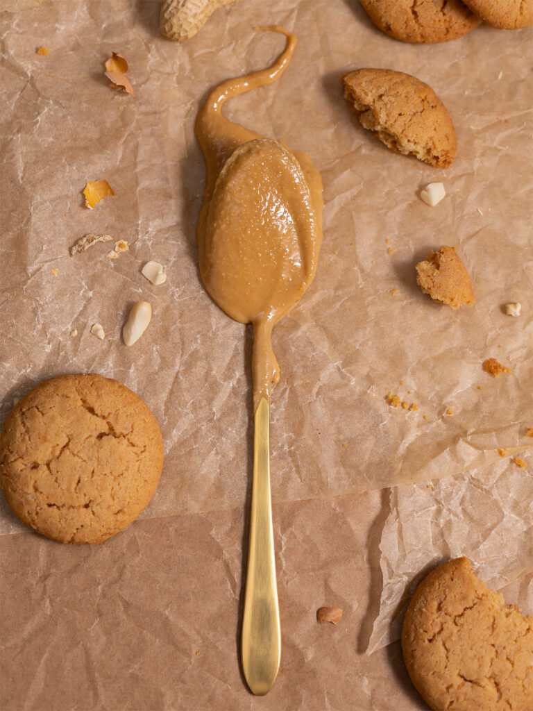 detal kremu orzechowego, Mag Bee fotografia produktowa