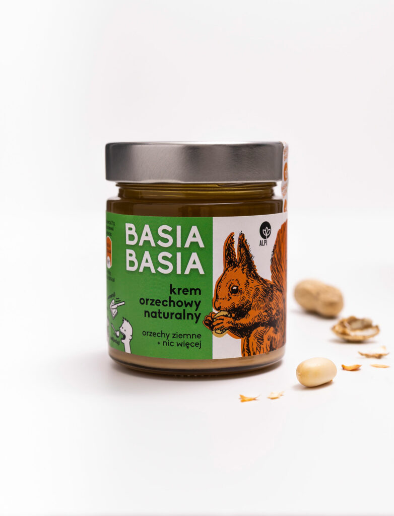 packshot pasty orzechowej, Mag Bee fotografia produktowa