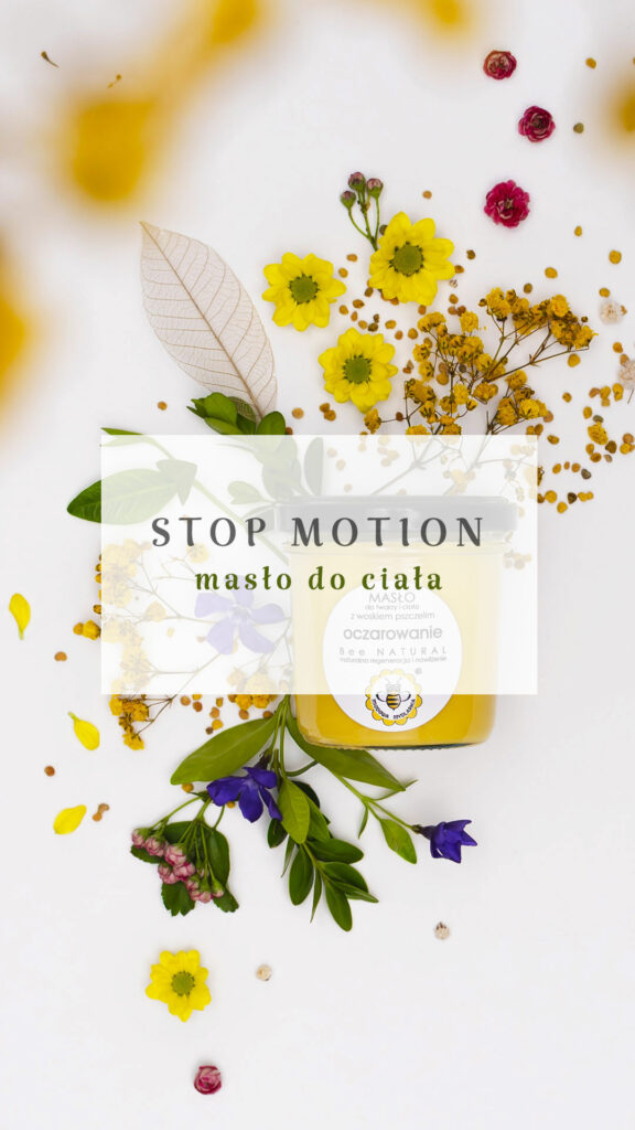 animacja poklatkowa masła Miodowa Mydlarnia, Mag Bee fotografia produktowa