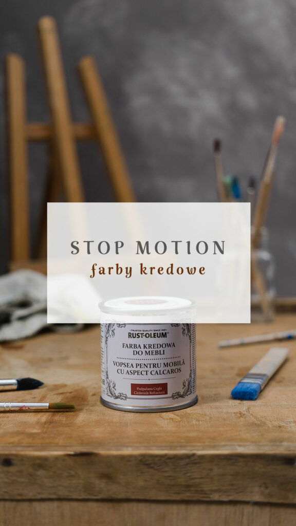 animacja poklatkowa farby kredowej, Mag Bee fotografia produktowa