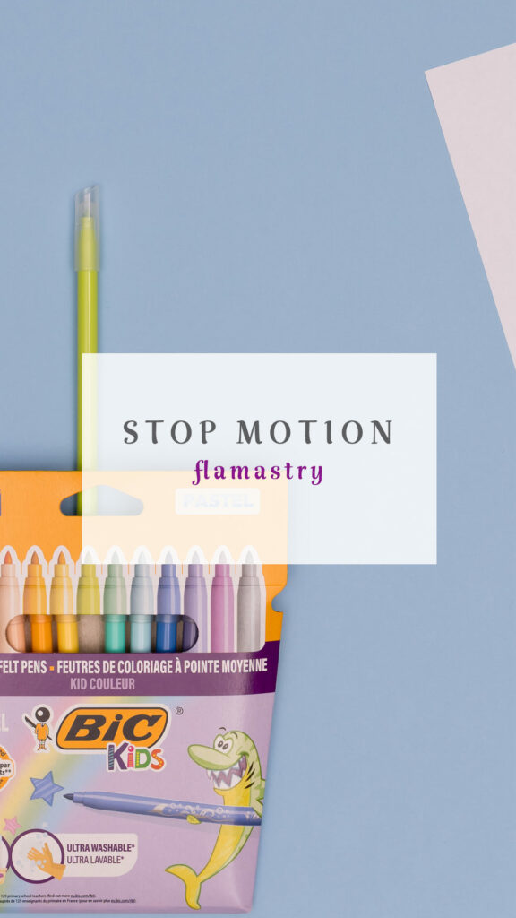 animacja poklatkowa flamastrów, Mag Bee fotografia produktowa