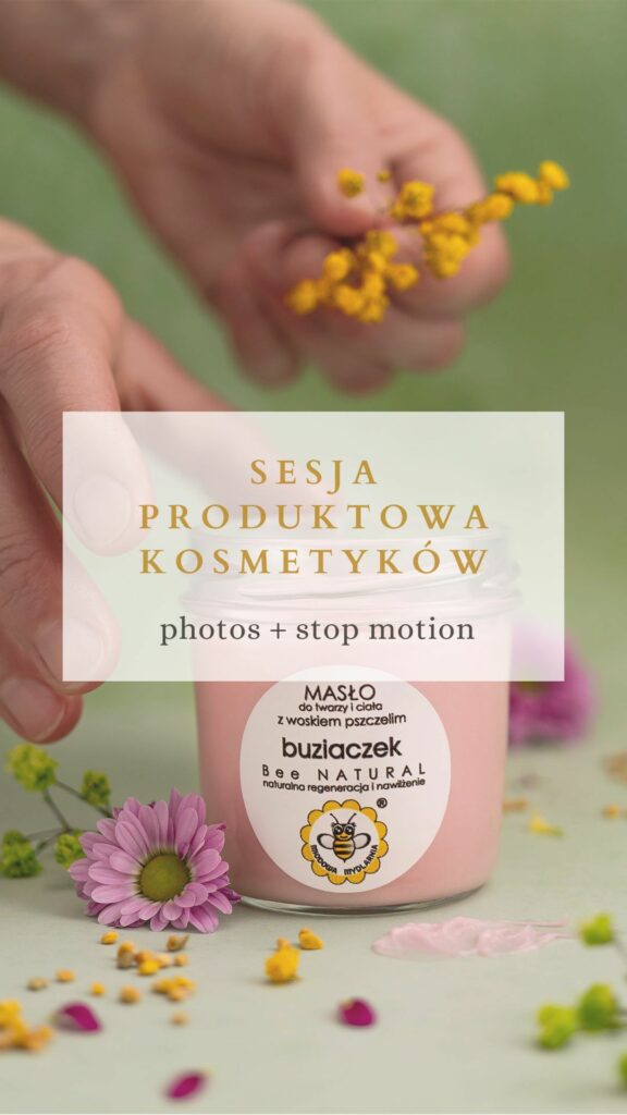 sesja produktowa i stop motion, Mag Bee fotografia produktowa