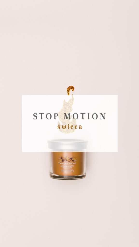 animacja poklatkowa świecy Yankee Candle, Mag Bee fotografia produktowa