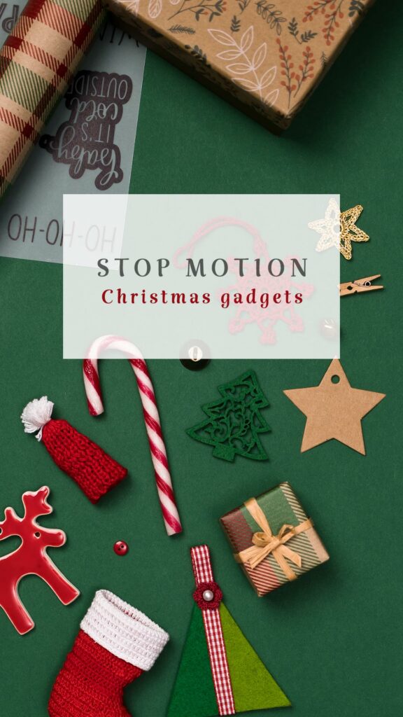 animacja poklatkowa ozdób świątecznych, Mag Bee fotografia produktowa