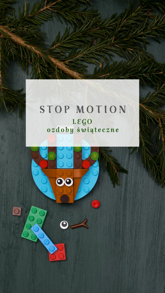 animacja poklatkowa ozdób świątecznych Lego, Mag Bee fotografia produktowa