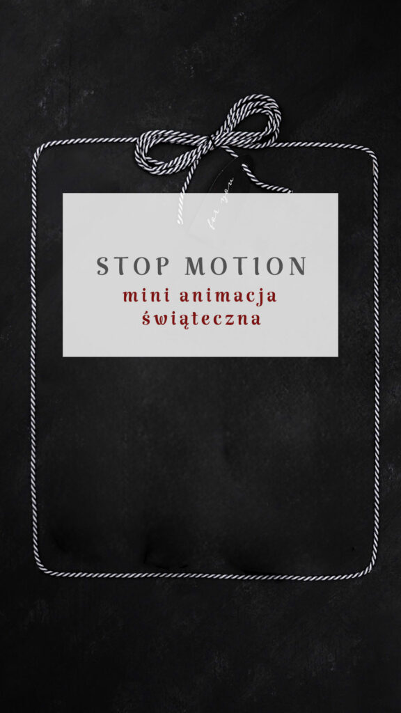 świąteczna animacja poklatkowa, Mag Bee fotografia produktowa