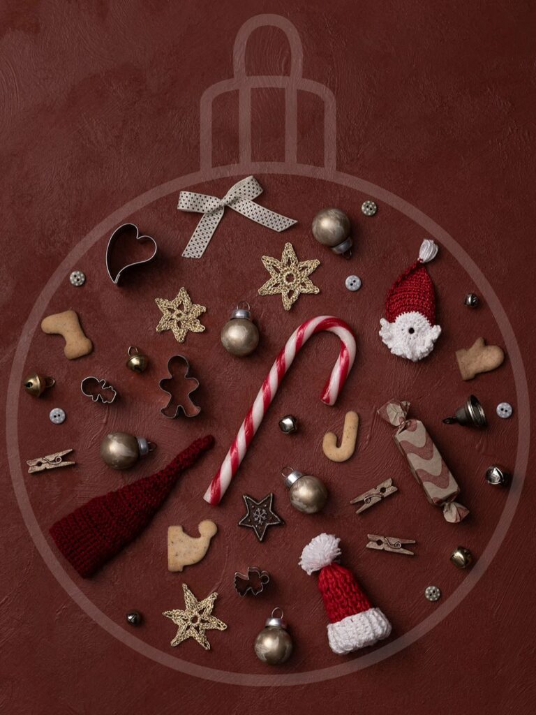 świąteczne gadżety w kształcie bombki, Mag Bee fotografia produktowa