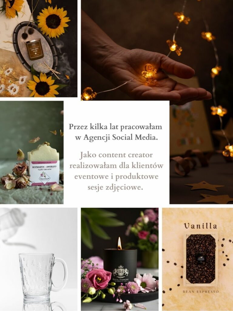 o mnie, Mag Bee fotografia produktowa