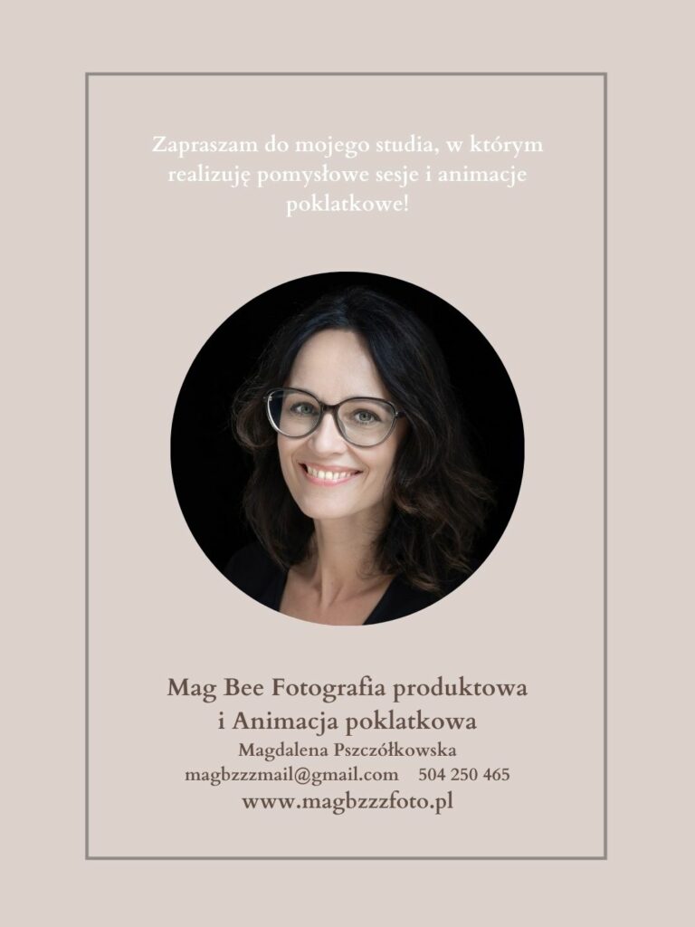 o mnie, Mag Bee fotografia produktowa