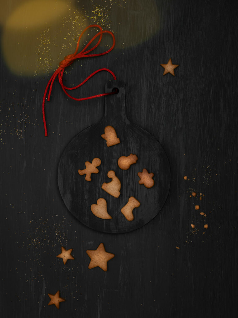 pierniki świąteczne, Mag Bzzz Fotografia produktowa i animacja poklatkowa