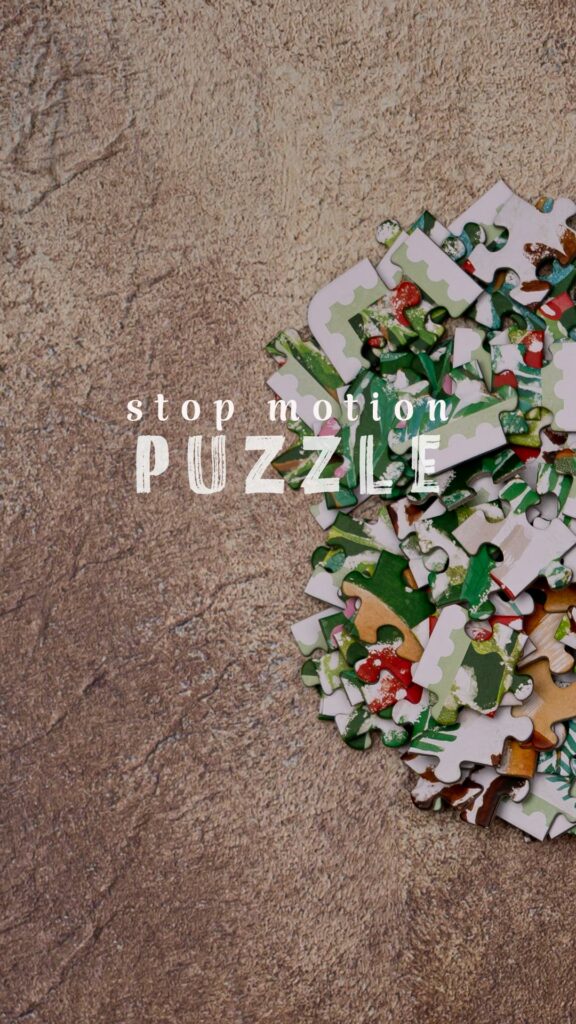 krótkie video, animacja puzzli, Mag Bzzz Fotografia produktowa i animacja poklatkowa